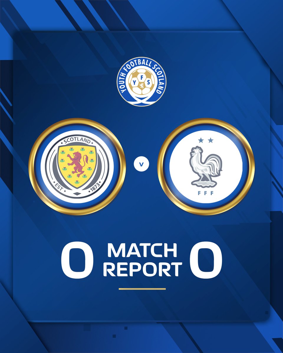 yfst's tweet photo. 𝗙𝗘𝗔𝗧𝗨𝗥𝗘𝗗 𝗠𝗔𝗧𝗖𝗛 🎙️📝  

🔵 SCO v FRA ⚪ | 

@katiegregory33 concludes our UEFA U19 Euro Qualifying Group I coverage as Scotland missed out on the Elite Round despite holding France to draw.

𝙁𝙪𝙡𝙡 𝙢𝙖𝙩𝙘𝙝-𝙧𝙚𝙥𝙤𝙧𝙩 𝙝𝙚𝙧𝙚 ▶️ https://t.co/eq4k8VhQaR https://t.co/hyNX2ZGMlH