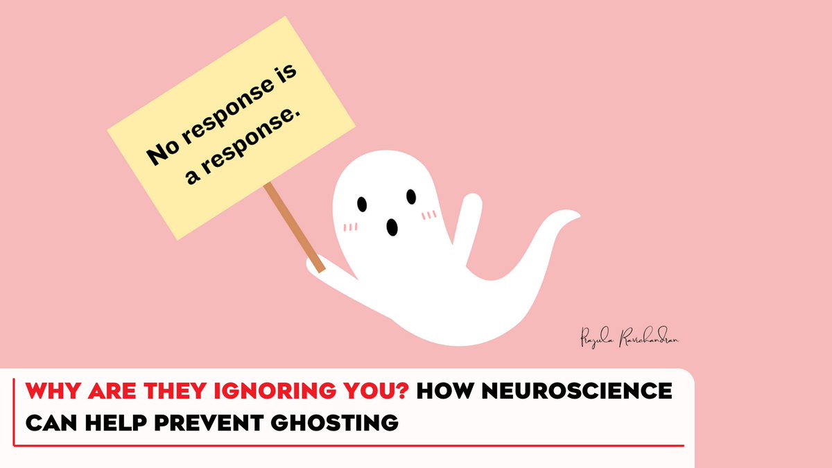 Check out the latest article in my newsletter: Why are they ignoring you? How neuroscience can help prevent ghosting linkedin.com/pulse/why-igno… via <a href="/LinkedIn/">LinkedIn</a>