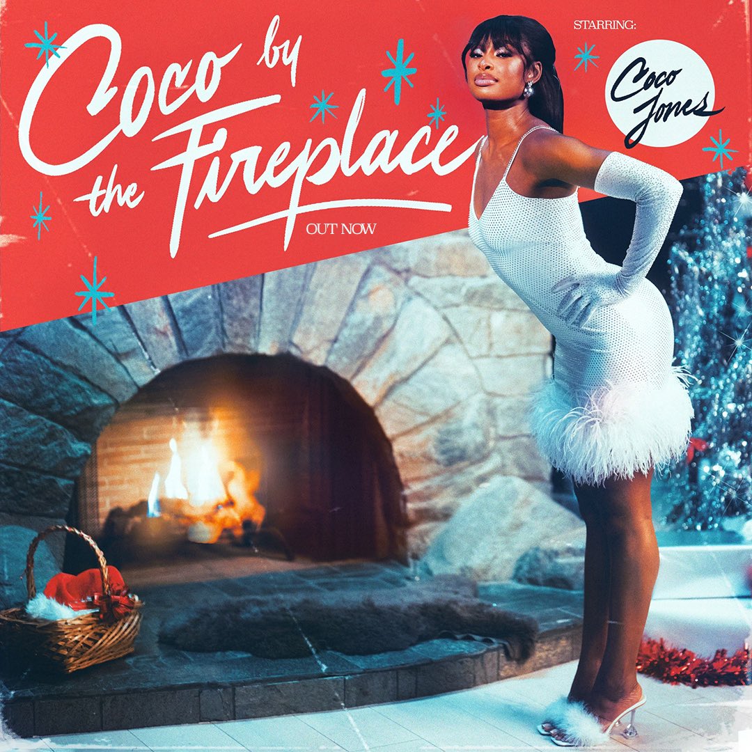 My Christmas project ‘Coco by the Fireplace’ is OUT NOW. I’m tryna bring yall all the emotions this holiday 😭🎄💅🏾💰💔🎅🏾