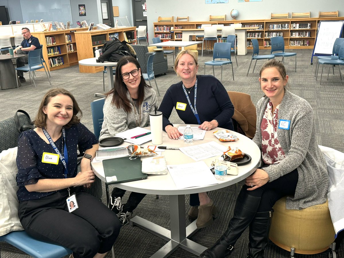 This week new teachers &amp; staff across the district gathered with mentors to reflect on the year so far, share insights, &amp; collaborate on instructional practices. The team planned next steps to help ensure success for all students! #ProfessionalDevelopment <a href="/SlentzKen/">Ken Slentz</a> <a href="/johnfalino1/">Dr. John Falino</a>