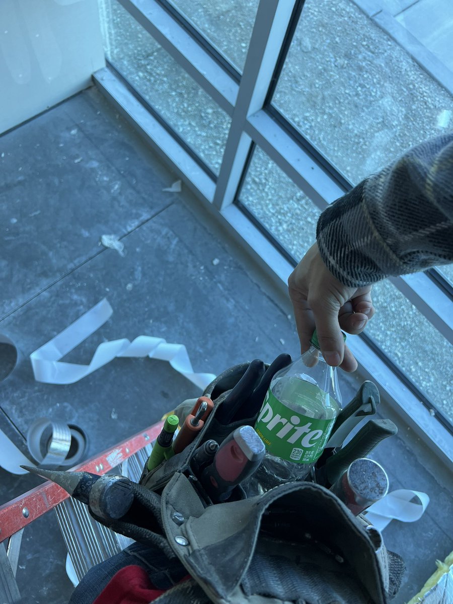 Working in a Pepsi warehouse today and you know I keep that mf thang on me