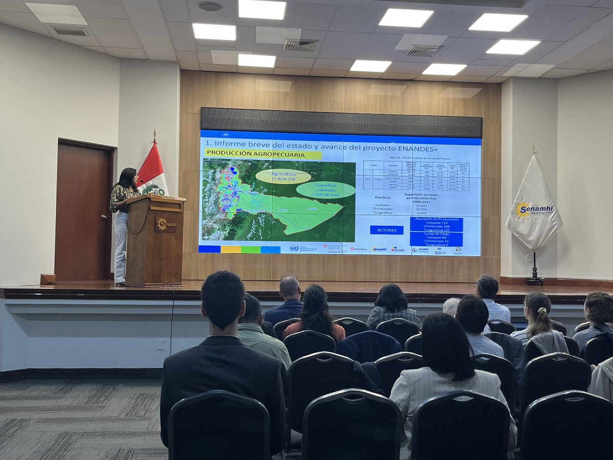 inamhi_ec's tweet photo. Desde @Senamhiperu  🇵🇪 , participamos en el taller ENANDES+, cuyo objetivo es la planificación del 2025 y Sesión del Comité directivo. #INAMHI presentó los principales hitos y productos alcanzados durante el 2024 para el SAT de heladas y el pronóstico de caudales. https://t.co/zg3RzYROWK