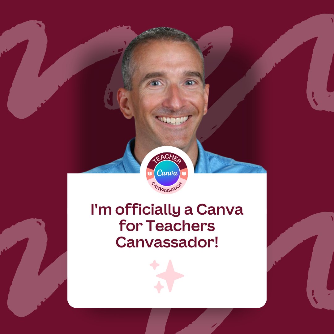 Craig Sheil (@csheil) on Twitter photo Cool professional moment for me this week. I was accepted into <a href="/CanvaEdu/">Canva for Education</a>'s Canvassador program. Canva really does make it easy for students and teachers in telling their story and I look forward to continuing to inspire others in exploring what Canva has to offer. #CanvaEDU Cool professional moment for me this week. I was accepted into <a href="/CanvaEdu/">Canva for Education</a>'s Canvassador program. Canva really does make it easy for students and teachers in telling their story and I look forward to continuing to inspire others in exploring what Canva has to offer. #CanvaEDU