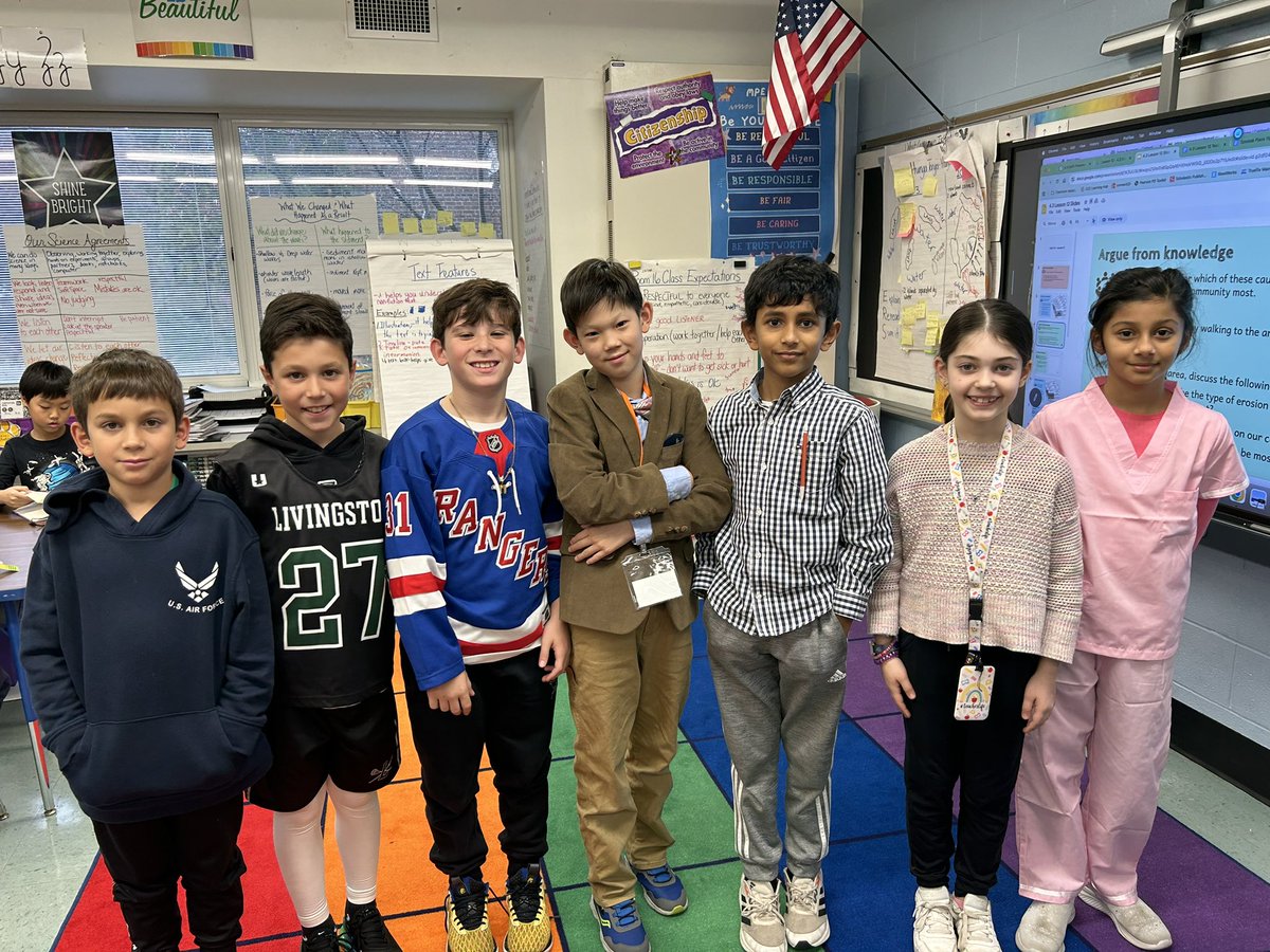 We had two teachers, a doctor, an Air Force member, a director, hockey player and football player for career day! <a href="/NjMpe/">MPE Livingston NJ</a>