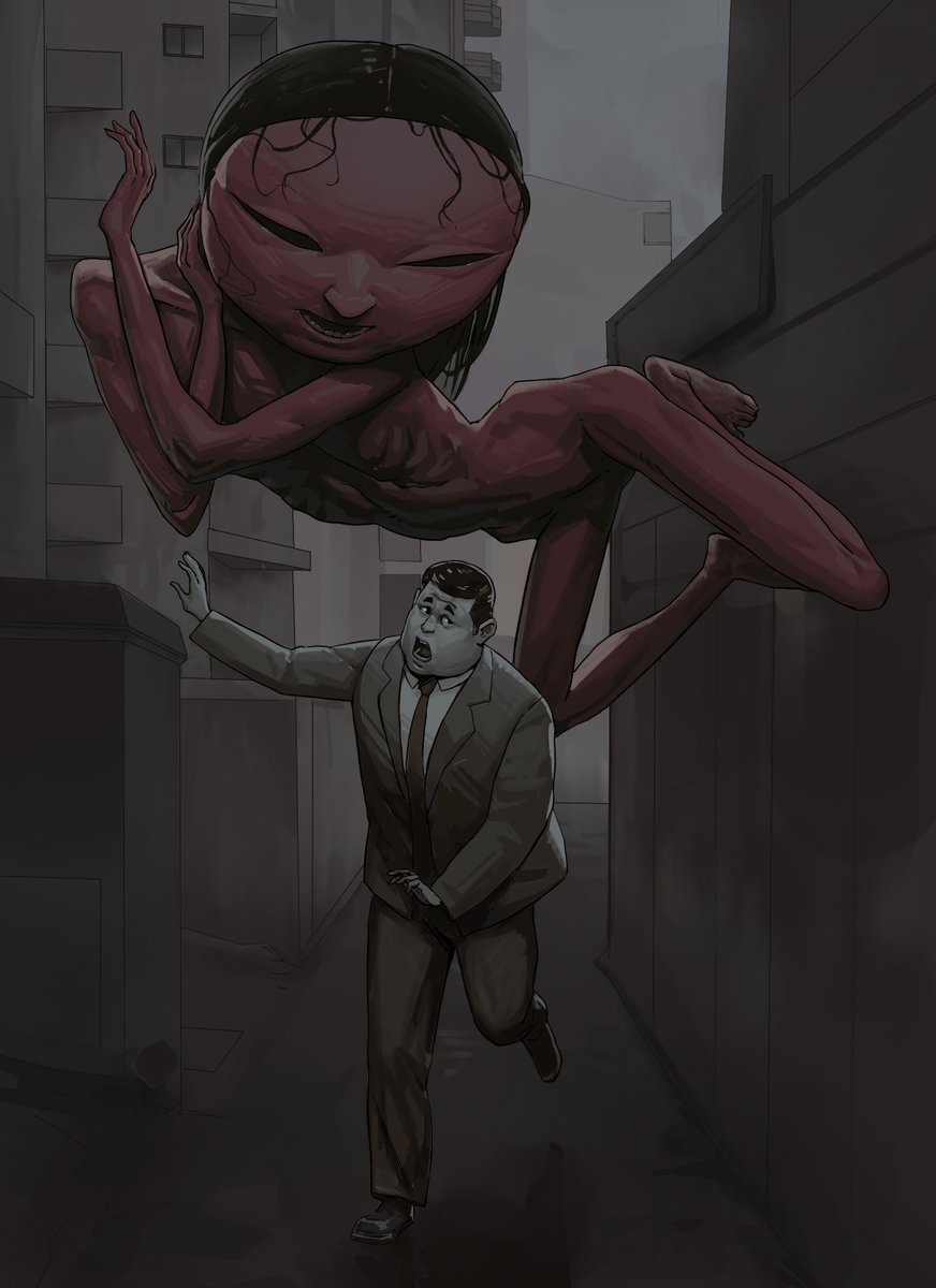 ManuelDuPong's tweet image. Love.
#horror #illustration #conceptart