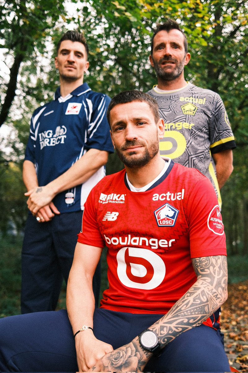 GroultScott's tweet photo. Générations LOSC ⚜️

Très fier de vous présenter ce projet qui mélange différentes générations du LOSC.
Merci aux anciens joueurs pour leur participation, c'était un immense plaisir de rencontrer ceux qui font l'histoire du Club. 

Merci à ceux qui m'ont aidé sur le projet 🤍❤️ https://t.co/Z34oV7pMUz