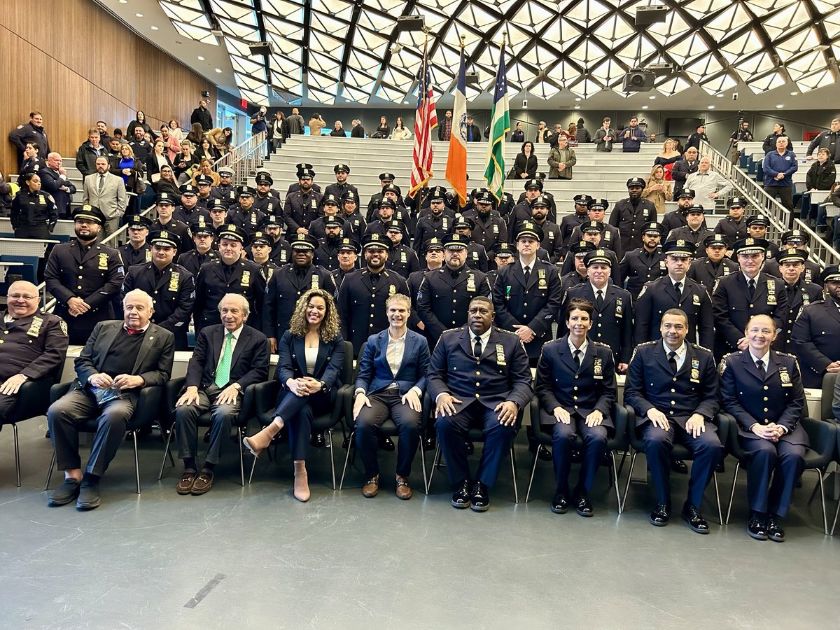NYPDCeremonial's tweet photo. We gathered at the @NYPDTraining Academy for the Centurion Foundation Awards Ceremony.  

Congratulations to everyone who went above and beyond in their performance of duty.  Your dedication and hard work will always be recognized. 
@NYPDnews https://t.co/SvMflScrR3