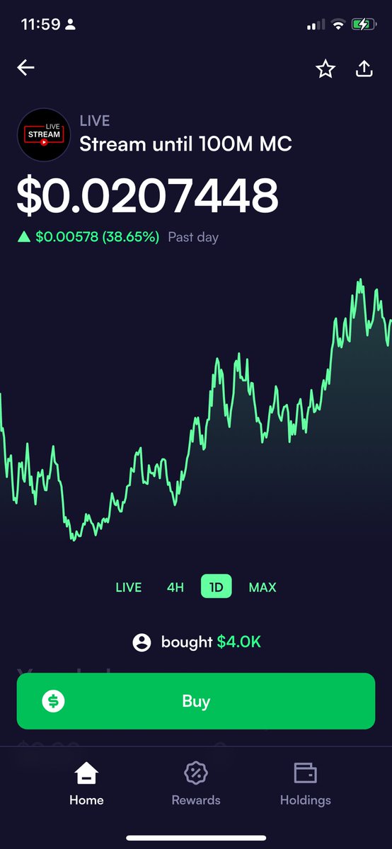 <a href="/LiveStreamCoin/">Kiekingg</a> purchasable on <a href="/moonshot/">Moonshot</a> 

Search by the contract address below 

When official listing? 🗿
$LIVE

9eF4iX4BzeKnvJ7gSw5L725jk48zJw2m66NFxHHvpump