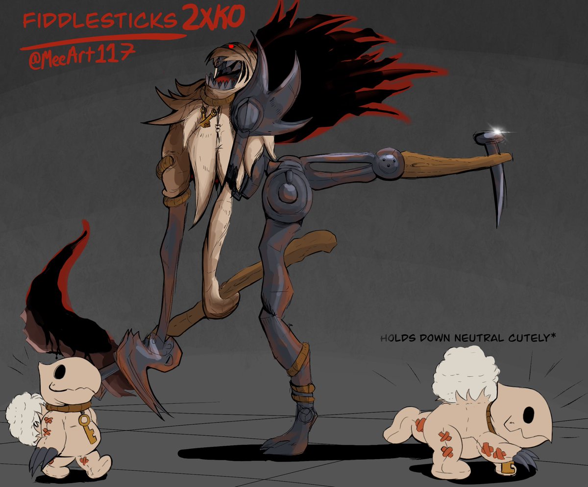 Average Fiddlesticks normal with <a href="/ApologyMan/">ApologyMan</a> playtesting 2XKO #Leagueoflegends #ggst