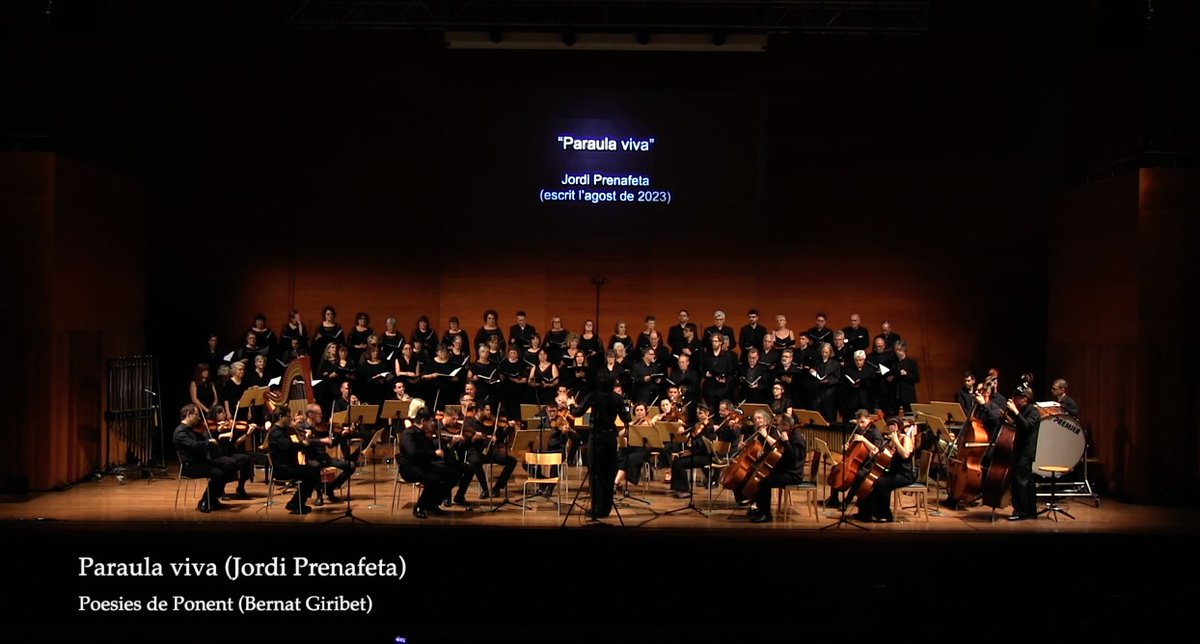 Jordi Prenafeta (@jordiprenafeta) on Twitter photo <a href="/BernatGiribet/">Bernat Giribet</a> I a fe que l'amic Giribet va saber copsar i il·lustrar com ningú, amb la seua música, aquest esperit modernista que s'enlaira i us eleva més amunt a cada compàs. Tant si vau poder ser a l'estrena com si us ho vau perdre, ara teniu l'oportunitat de veure-ho en vídeo. <a href="/BernatGiribet/">Bernat Giribet</a> I a fe que l'amic Giribet va saber copsar i il·lustrar com ningú, amb la seua música, aquest esperit modernista que s'enlaira i us eleva més amunt a cada compàs. Tant si vau poder ser a l'estrena com si us ho vau perdre, ara teniu l'oportunitat de veure-ho en vídeo.