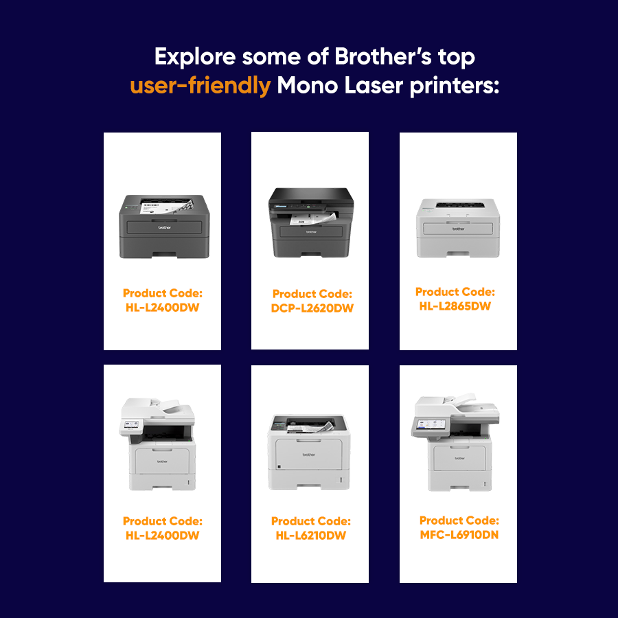 officefriendly's tweet image. Experience simplicity with Brother's Mono Laser Laser printers.

Get your FREE sales toolkit to promote the Brother Mono Laser printer range here: ow.ly/j1qq50Ue2F4

#MonoLaser #PrintingMadeSimple #Brother