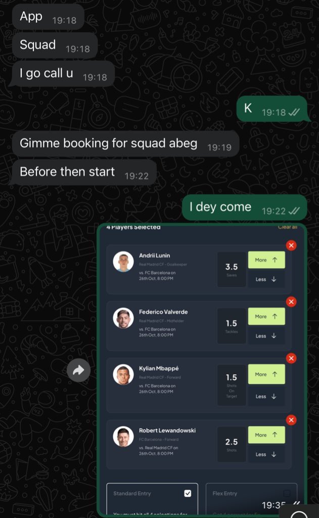 Does whatsapp count?
<a href="/SquadsDFS/">Squads Game</a>   29 times

basitaj