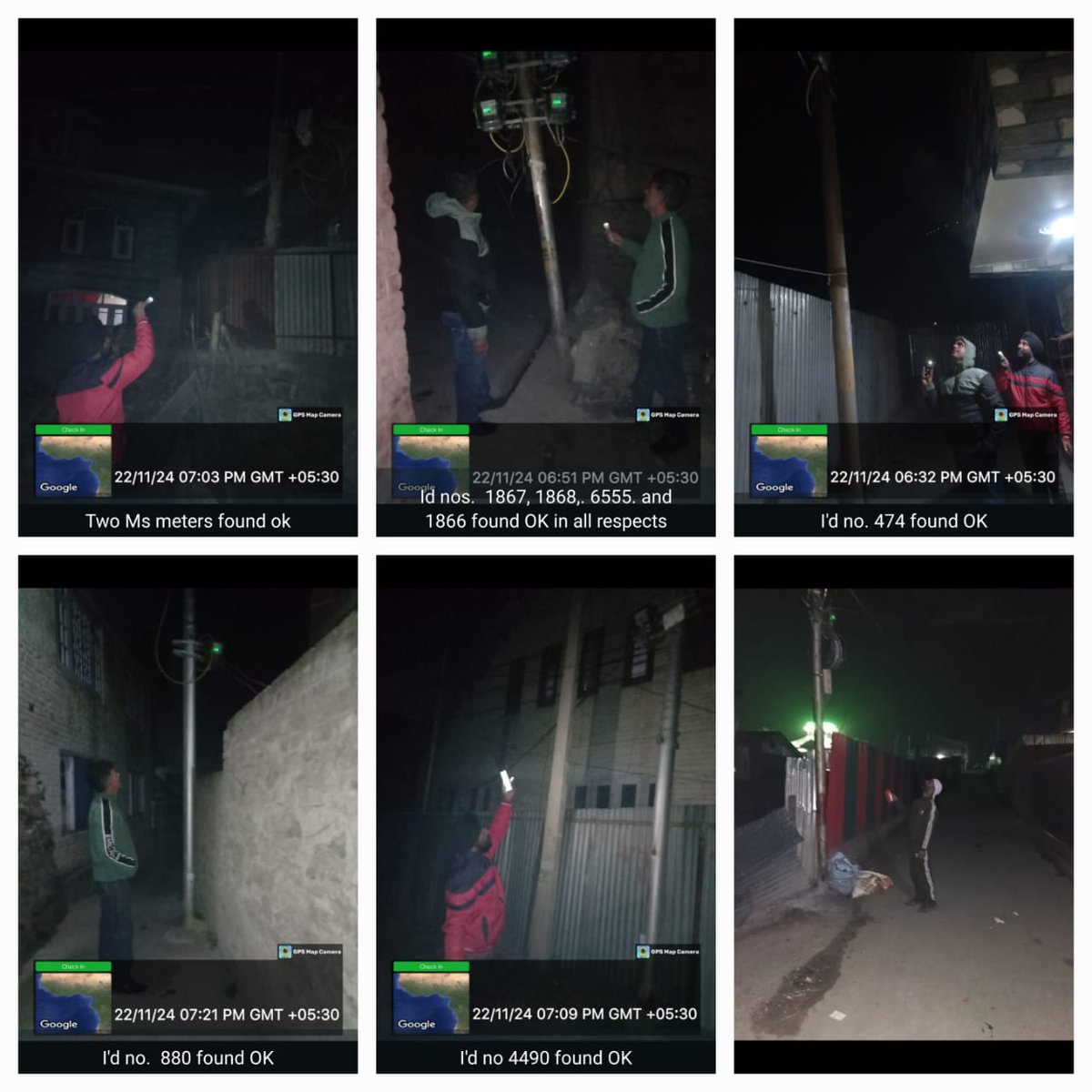 ESDbla2nd's tweet photo. @kpdclofficialLate evening inspection of SD Baramulla-2 in old Town area https://t.co/ZseWehqpdr