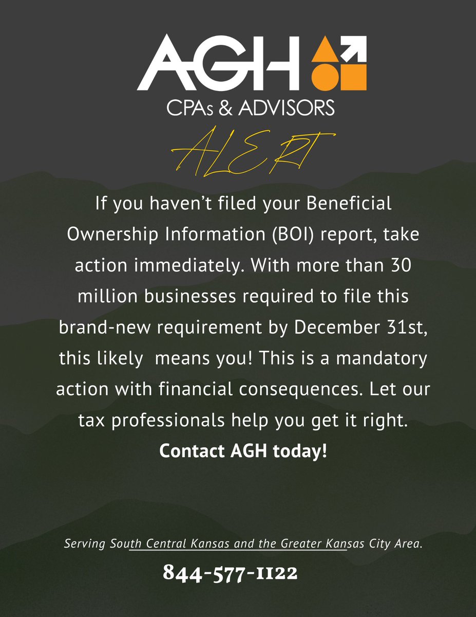 AGH CPAs & Advisors (@aghlc) on Twitter photo 