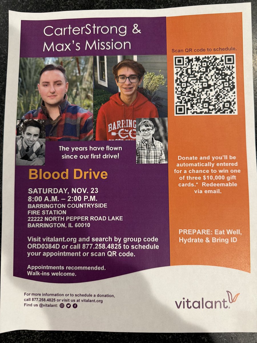 Blood drive tomorrow!  Let’s help others this holiday season!
<a href="/Max_Lewis24/">MaxLewis</a> <a href="/NateLew61415437/">Nate Lewis</a> <a href="/abby_lewis26/">Abby Lewis</a>