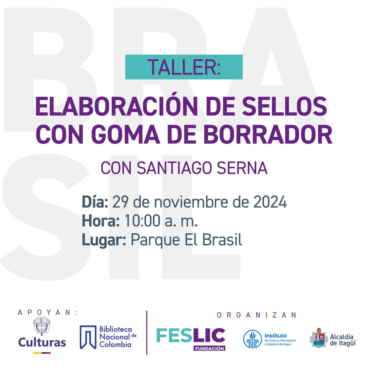 Festilibro_'s tweet photo. Seguimos nutriendo nuestra programación y esta vez tendremos estas actividades en el Parque Brasil. Una oferta para todos y todas en el marco de nuestra 5ta versión ¡Los esperamos! 🎭🎨🥳📚 https://t.co/7t1IqizV8Q
