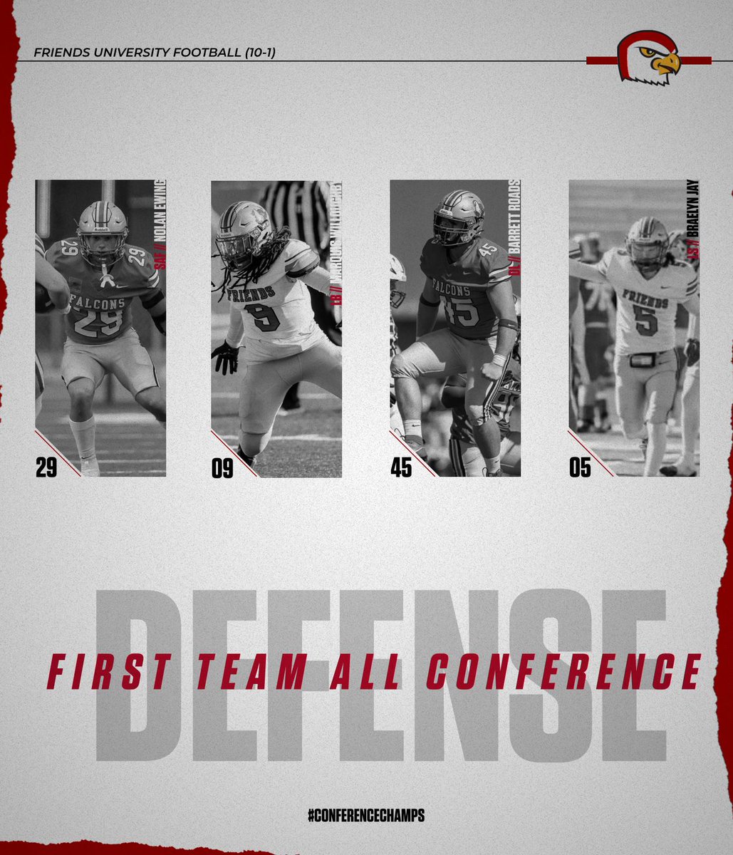 DEFENSIVE FIRST TEAM ALL CONFERENCE

#BTF #CONFERENCECHAMPS