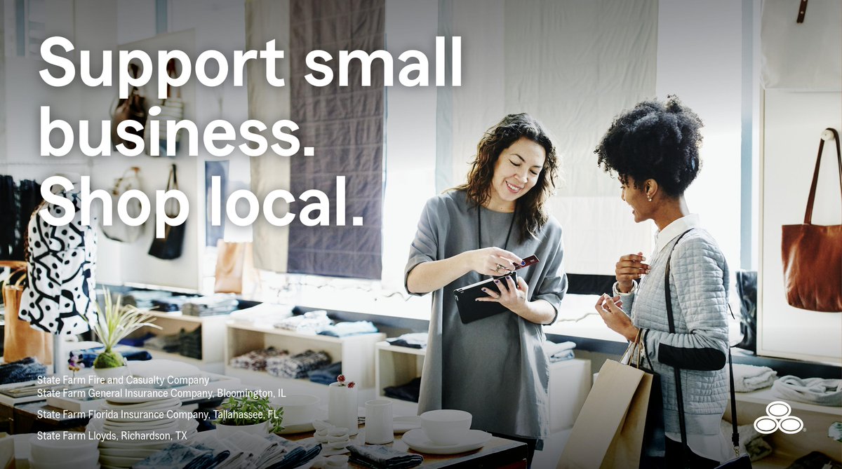 christin_kt's tweet photo. I encourage everyone to shop local this holiday season. And from retailers and florists to painters, plumbers and more, I'm here to help protect small businesses in our community. Contact me if you have questions about small business insurance. https://t.co/XfcZQlwU1f