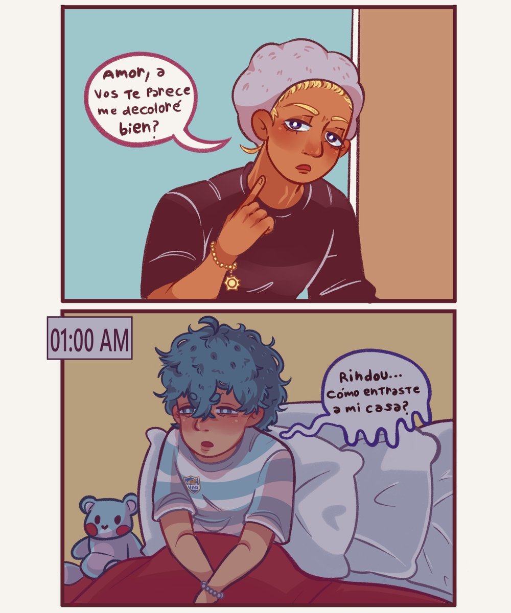 rymnasu's tweet image. bueno pero decoloró bien o no?