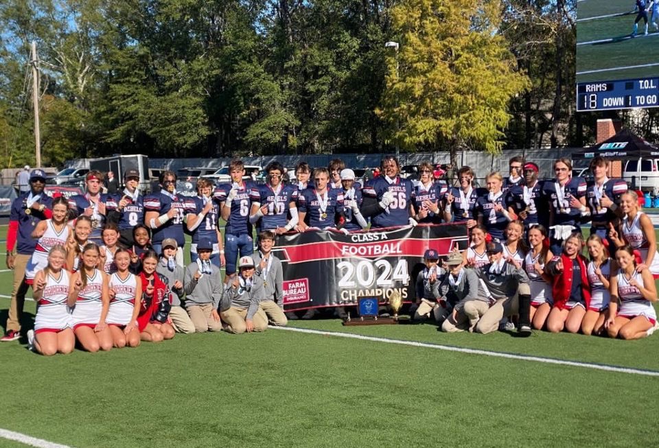 k104scoreboard's tweet image. For the 4th time in 8 years, Briarfield is the MAIS 1A state champion 🏆🏆🏆🏆