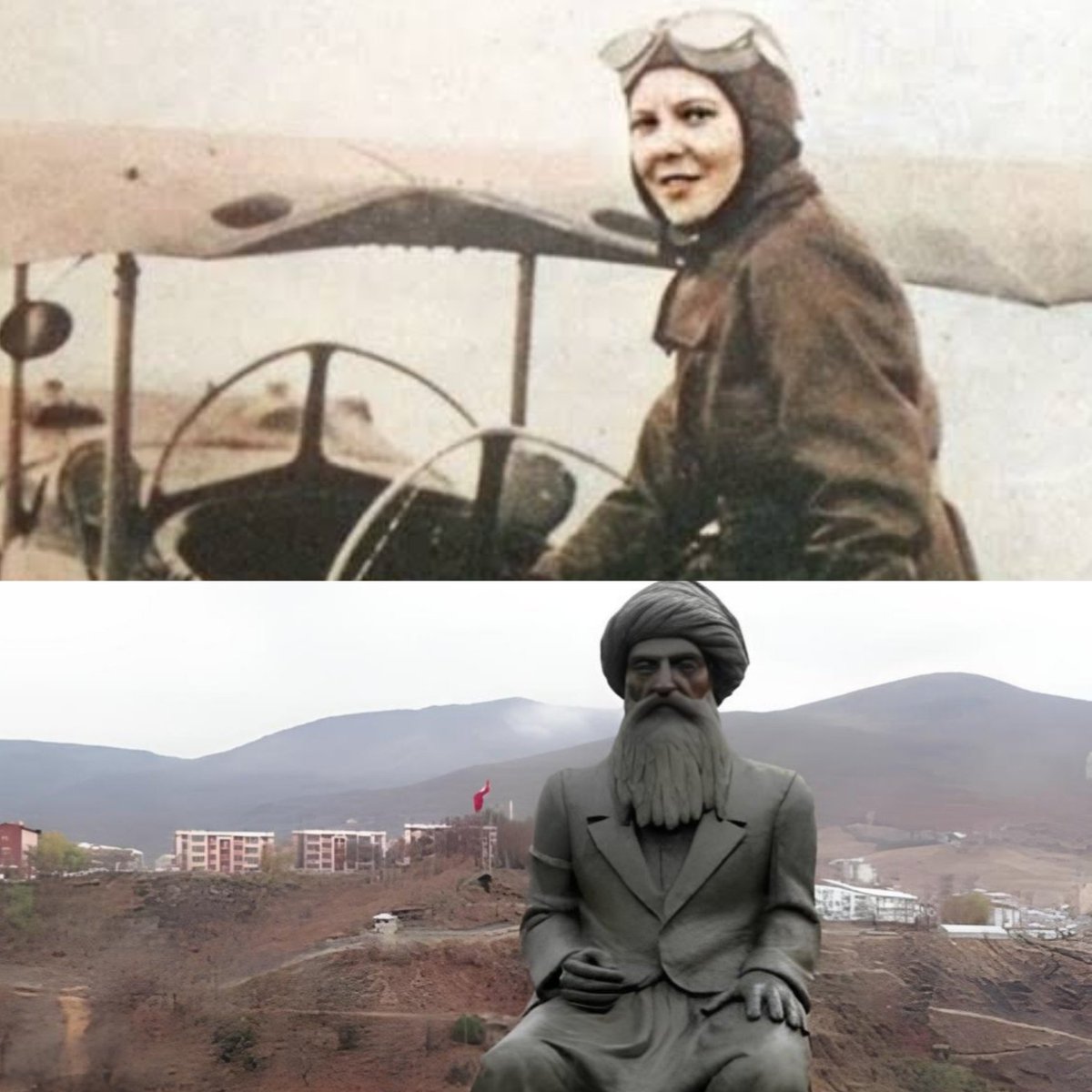 Tunceli'de seyit rıza parkında bulunan seyit rıza heykelinin kaldırılıp yerine Sabiha Gökçen Parkı'na Sabiha Gökçen heykeli dikilmesi talebimizdir.