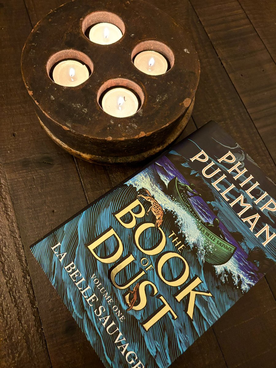 Just finished The Book of Dust (Vol 1) by Philip Pullman and pf@course I’m giving it 5 stars. The perfect autumn winter read as the nights close in. #2024readingchallenge #hisdarkmaterials #philippullman #lovereading