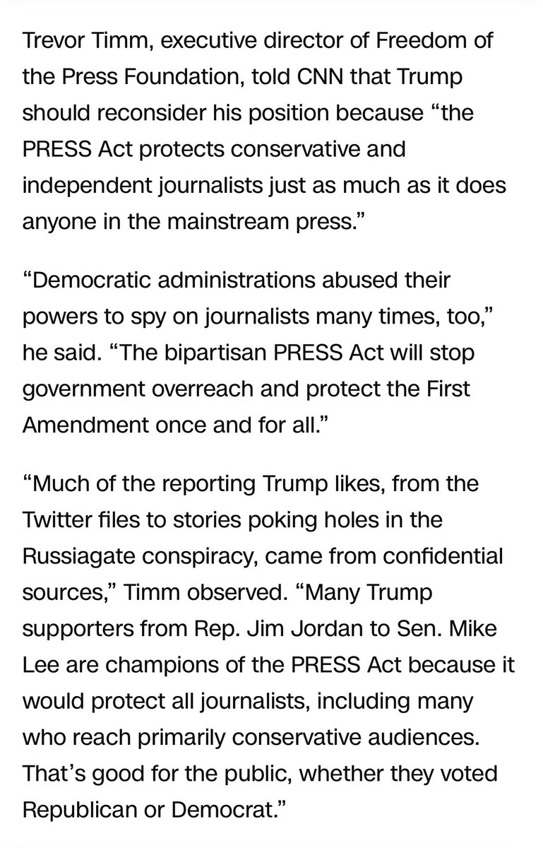 This is no longer an overdramatic thing to worry about in the U.S.

There are active and tangible threats to our free press.

cnn.com/2024/11/21/med…