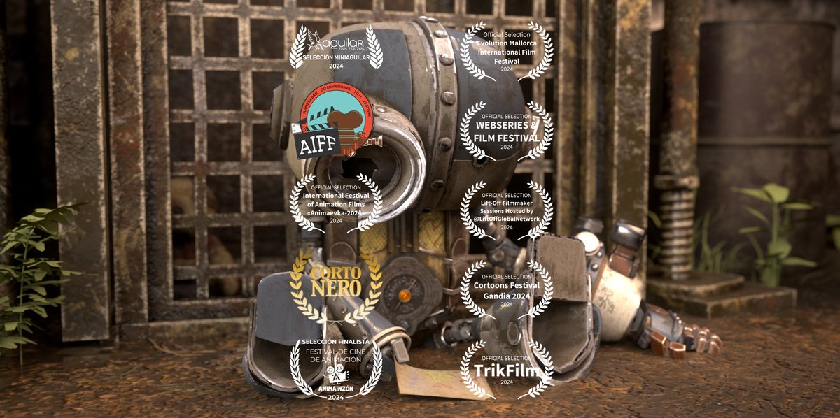 ¡Estamos de celebración! 🎉 El corto de fin de curso del CFGS en Animaciones 3D, Juegos y Entornos Interactivos sigue arrasando con selecciones en festivales de todo el mundo 🌍✨

España 🇪🇸, India 🇮🇳, Bielorrusia 🇧🇾, Italia 🇮🇹, Perú 🇵🇪,  Reino Unido 🇬🇧 y la República Checa 🇨🇿