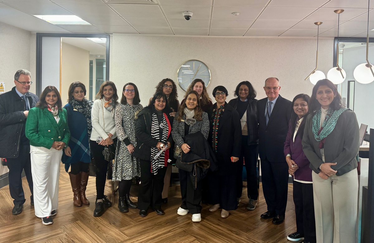 UKIBC hosted the FICCI #FLO Delegation of entrepreneurial women this week in London. #JoyshreeDasVerma

The delegation comprised of women entrepreneurs from across India. The primary goal of this engagement was to enhance networking, sharing best practices, and supporting