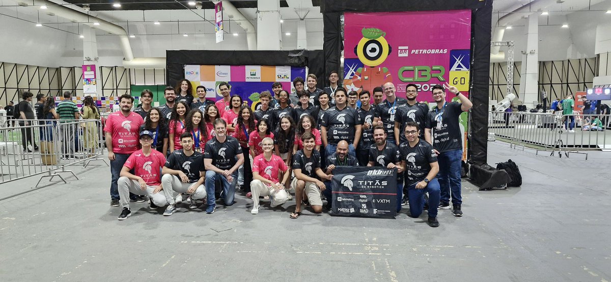 A equipe Titãs da Robótica brilhou em três grandes eventos nacionais de robótica! 

🔗 Saiba quais em: colatina.ifes.edu.br/noticias/17779…
