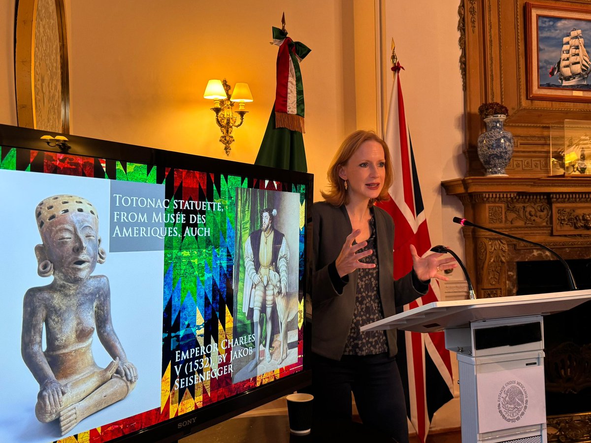 The second keynote of the ‘First Mexico-UK Interdisciplinary Congress’ was a truly remarkable experience. Dr. Caroline Dodds Pennock (<a href="/carolinepennock/">Caroline Dodds Pennock</a>) from the University of Sheffield (<a href="/sheffielduni/">The University of Sheffield</a>) captivated the audience with her groundbreaking new book ‘On Savage Shores: How
