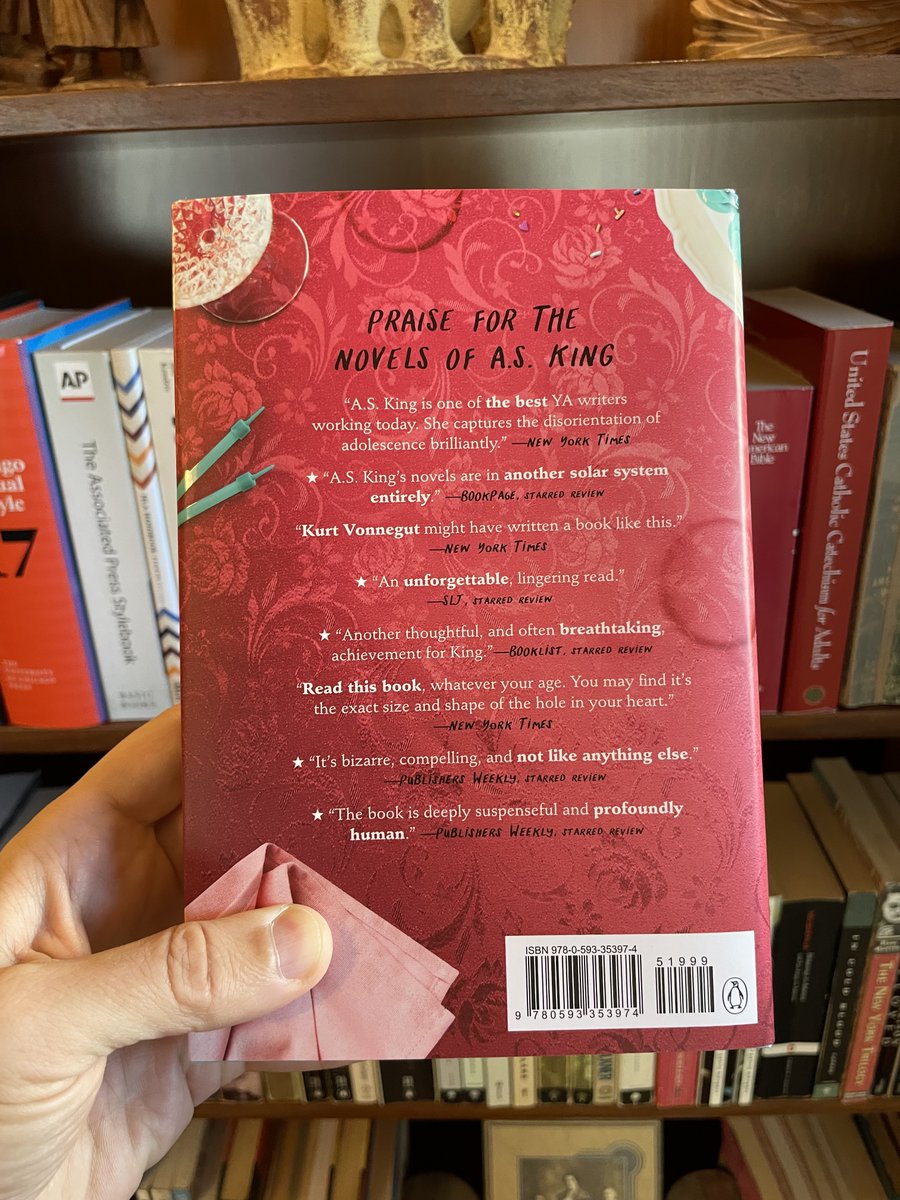David Lombardino | Writer, Editor (@davidlombardino) on Twitter photo This is my review of <a href="/AS_King/">A.S. King ☂️ Updates Only</a>'s Pick the Lock: The blurbs on the back cover are both spot-on and insufficient to fully capture what makes Pick the Lock such an incredible accomplishment. This is the work of a master of her subject employing her mastery of her craft as a writer. This is my review of <a href="/AS_King/">A.S. King ☂️ Updates Only</a>'s Pick the Lock: The blurbs on the back cover are both spot-on and insufficient to fully capture what makes Pick the Lock such an incredible accomplishment. This is the work of a master of her subject employing her mastery of her craft as a writer.