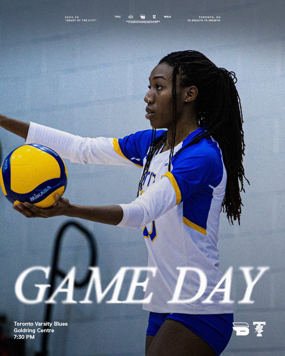tmubold's tweet photo. Arriving at, St George 🚊

🆚: University of Toronto (UofT) Varsity Blues
📍: Goldring Centre
⏰: 7:30 p.m 
📺: https://t.co/8WWVqo71p9 

#BeBold | #TMUvsTOR https://t.co/dga0BGmteu