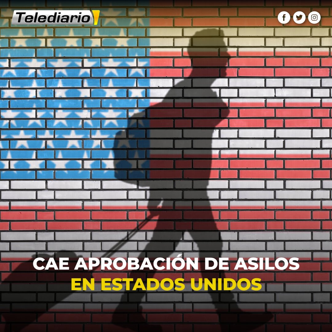 TelediarioGT's tweet photo. 🚨 Cae drásticamente la aprobación de #asilos en #EstadosUnidos ➡ https://t.co/Yn1cGoxvtj https://t.co/yU01UNkz29
