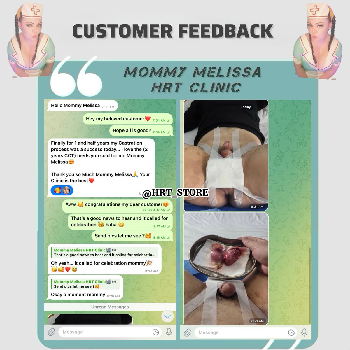 𝐌𝐨𝐦𝐦𝐲 𝐌𝐞𝐥𝐢𝐬𝐬𝐚 𝐇𝐑𝐓 𝐂𝐥𝐢𝐧𝐢𝐜🏥™️ tweet media