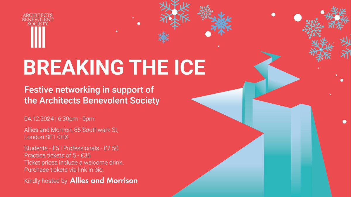 Festive Networking with ABS!
Join us on the 4th December, for a fantastic evening of festive networking in support of the ABS. 
Thank Allies and Morrison for their ongoing support—let’s build on our partnership to make a difference!
Book your tickets now:  absnet.org.uk/event/breaking…