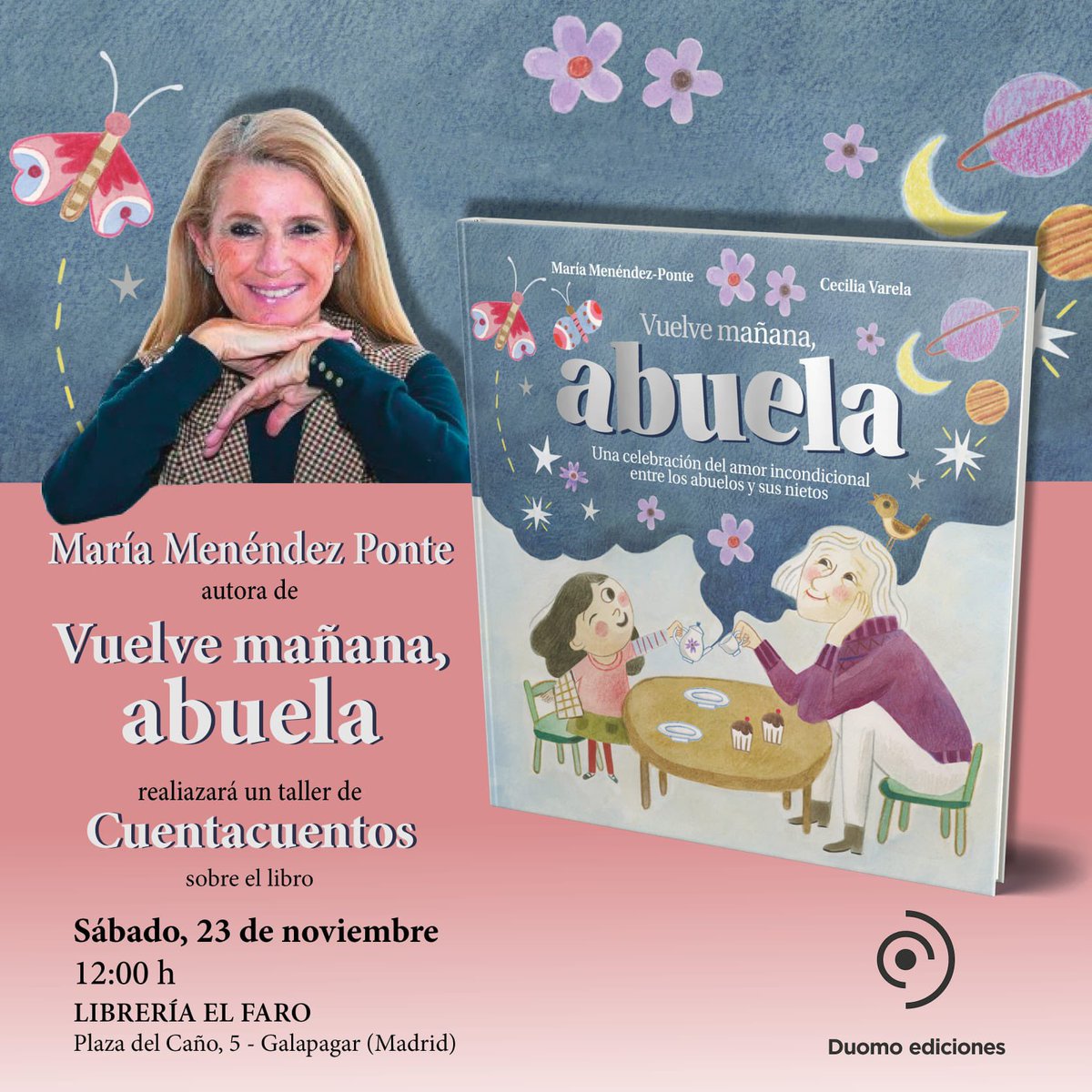 Lamentándolo mucho, tenemos que posponer la actividad.