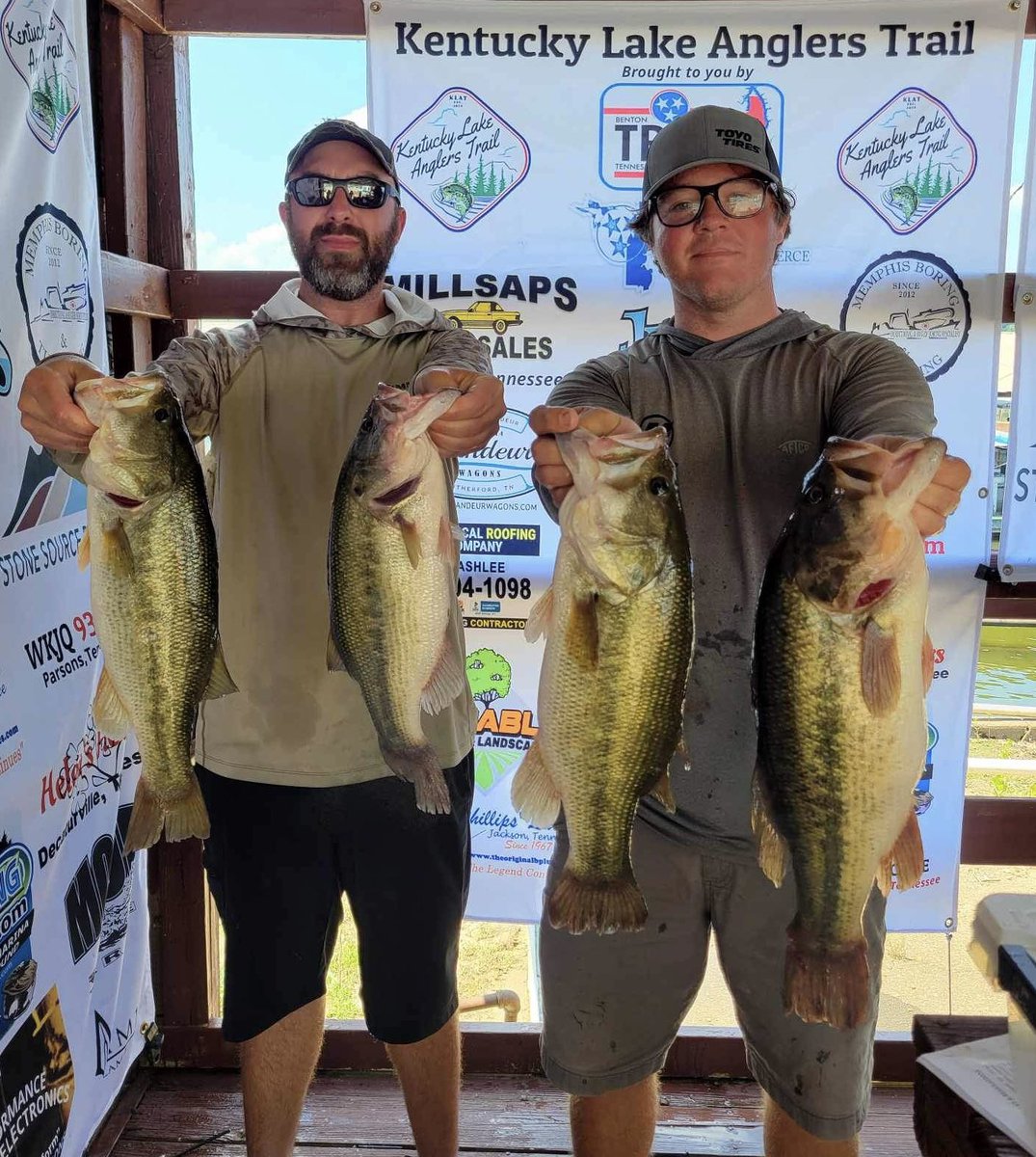 ZachLeeper's tweet photo. Kentucky Lake was good to us this year.  I’m glad to see her slowly coming back. #largemouth #bassfishing #kylake #bassmaster
#foryou https://t.co/hTd2lEZ2NE