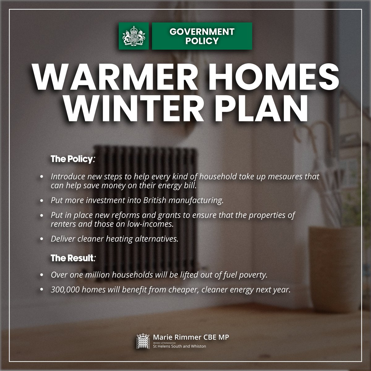 MarieRimmer's tweet photo. Homes need to be better insulated for winter and energy bills need to be cheaper.
Find out below how the government is tackling the cost of living when it comes to keeping our homes warm: https://t.co/aaLs3msSOh