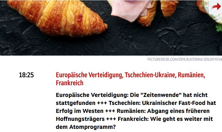 📻 Zu wenig, zu spät - so beschreibt <a href="/RikeFranke/">Ulrike Franke</a>
die reale #Zeitenwende nach dem Angriff auf die 🇺🇦. Im <a href="/oe1/">Ö1</a>-#Europajournal erklärt sie warum die EU so Einfluss auf künftige Verhandlungen verliert und Neutralität in der EU ein Problem ist. Zum Nachhören 🔽
sound.orf.at/podcast/oe1/oe…