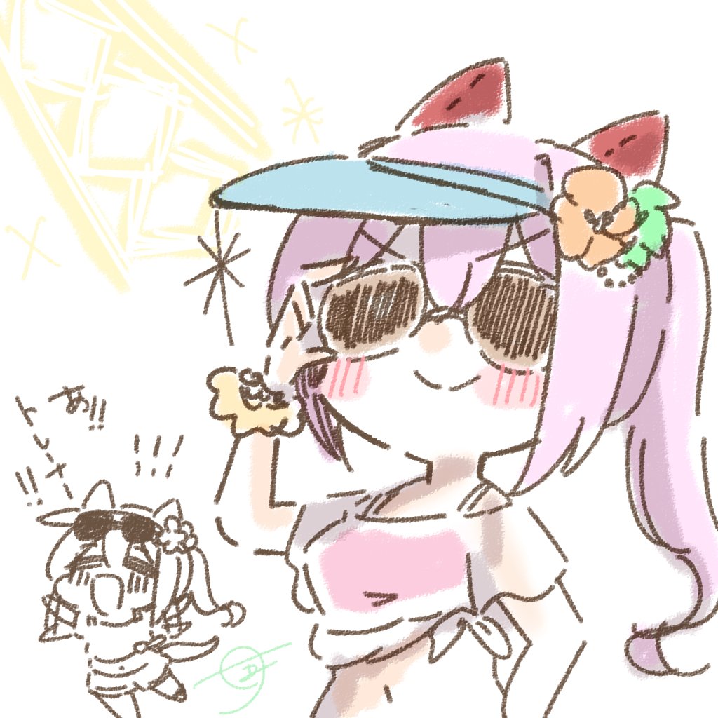 最近描いて気に入ってるウララ集 