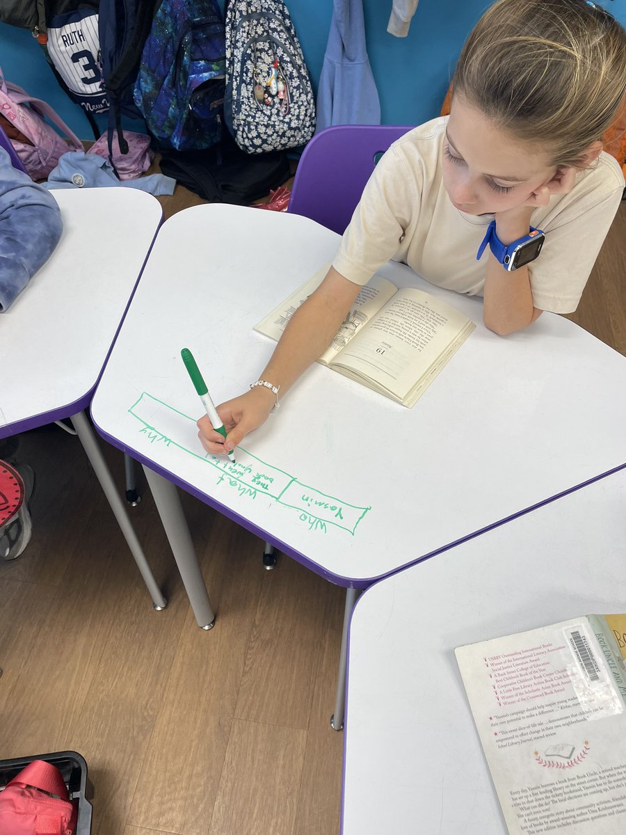 Love in action moments! Learners working together to find the MAIN IDEA of what was just read in class! Practicing reading is thinking!! 
📕❤️🙌 🧠 <a href="/Mrs_Lucito/">Maggie Lucito</a>