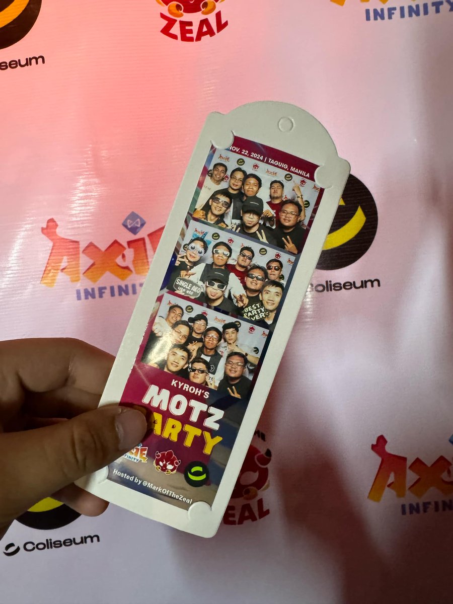 #MOTZPARTY
<a href="/MarkofTheZeal/">MoTZ</a> 
<a href="/AxieInfinity/">Axie Infinity</a> 
<a href="/Coliseum_org/">COLISEUM</a>