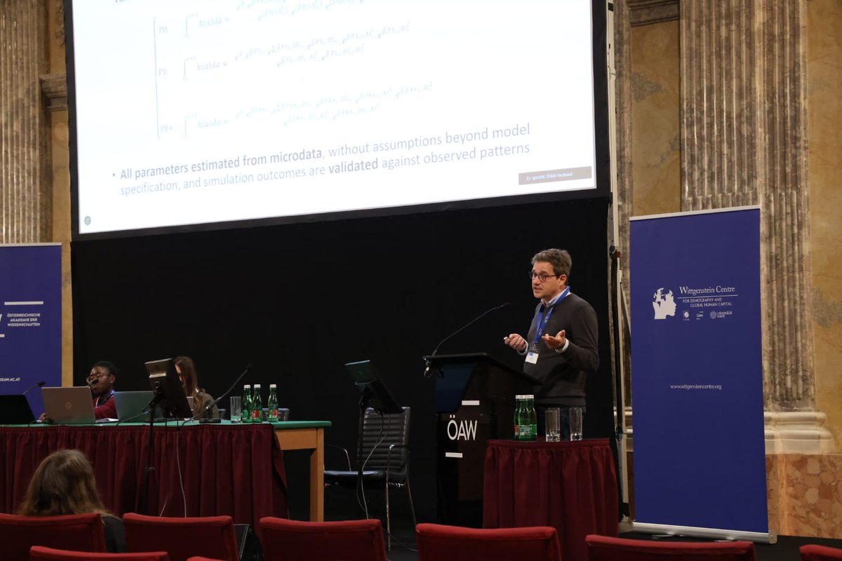 Karel Neels presents how the delay in first births impacts second and higher-order births, highlighting potential further fertility declines in Europe. #latefert