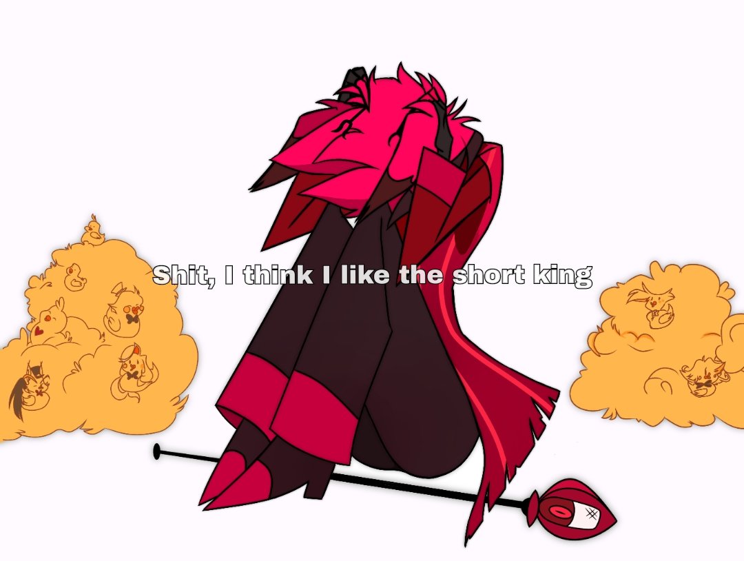 SavvyslittleArt's tweet photo. Poor Alastor

*I won't say that I'm in love from Hercules playing in the bg*

#HazbinHotel #Alastor #radioapple https://t.co/9czbrSMfD8