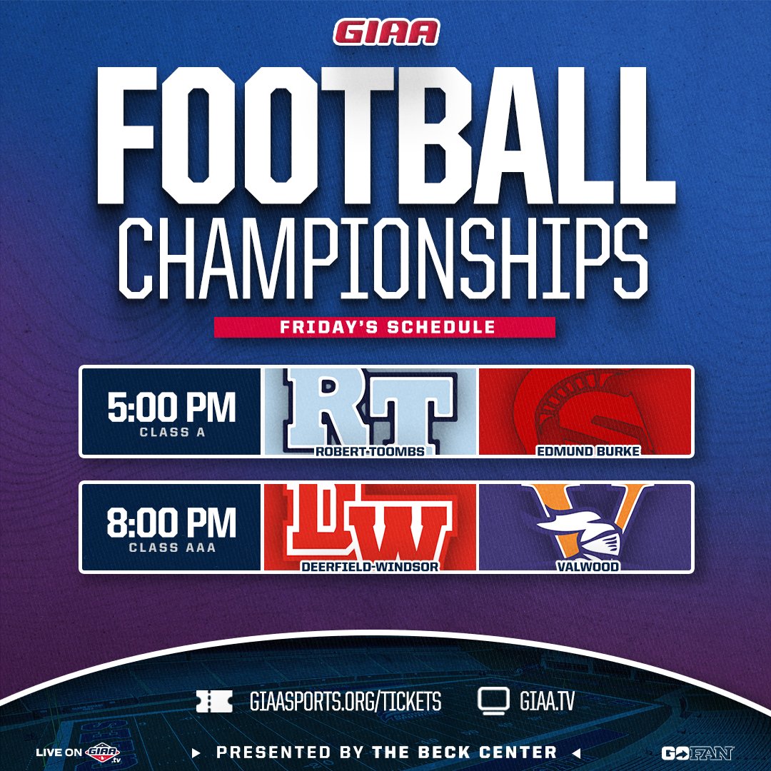 Gates Open for today's games at 3:30 pm! Lets PACK PAULSON!

#GoGIAA