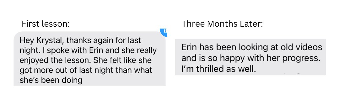 Message from one of my hitter's parents!  

This is what it’s all about—celebrating growth and  practicing patience in the process. Less about the outcome and more about how you’re trying to achieve it.  There's always work to do, and I love being along for the ride 😀