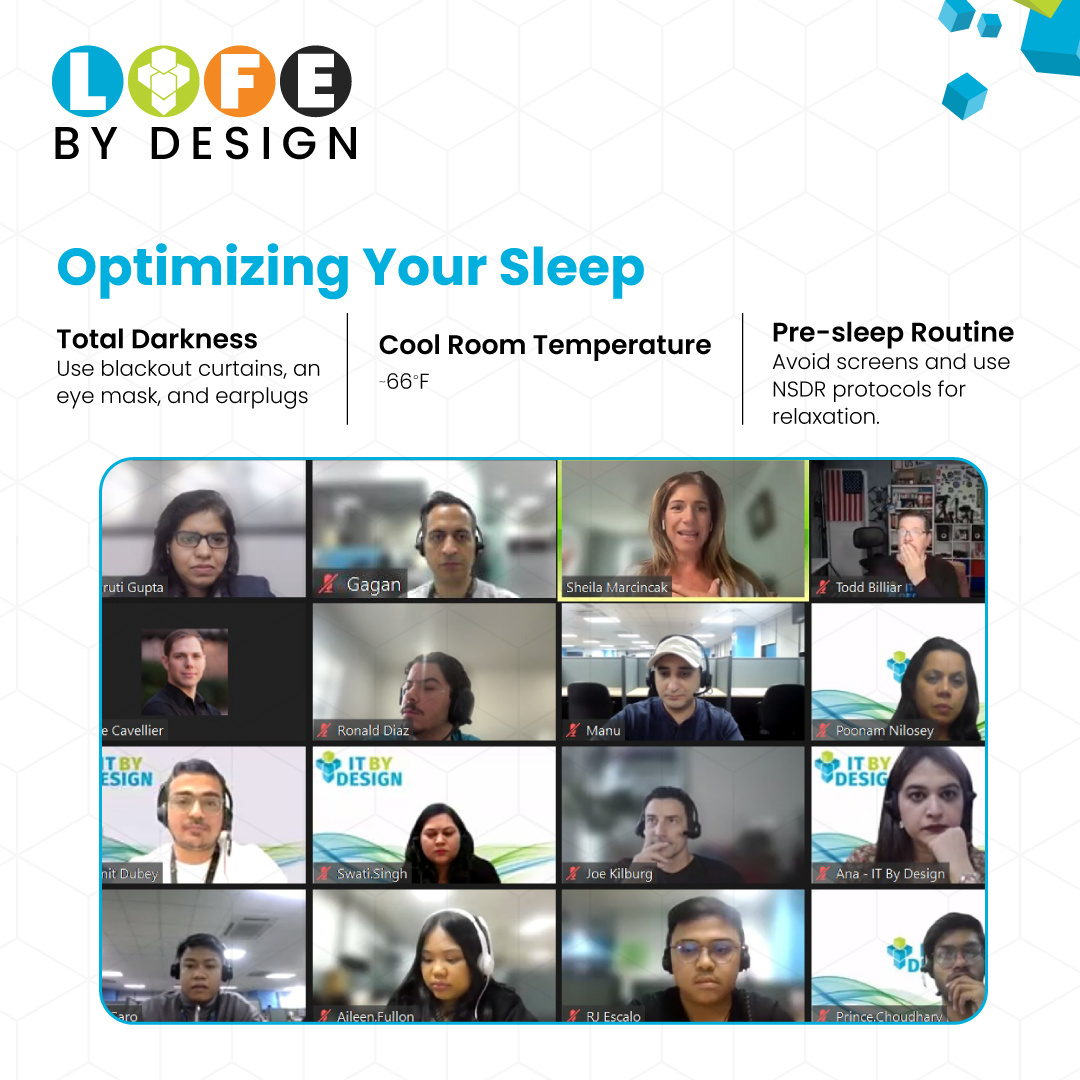 ITByDesignIndia's tweet image. In our recent Life By Design session with wellness coach Sheila Piehler, we explored powerful strategies to boost energy and improve rest. 

Stay tuned—our video on this topic is coming soon!

#LifeByDesign #HealthByDesign #ITByDesign #SleepWell #EnergyBoost #WellnessTips