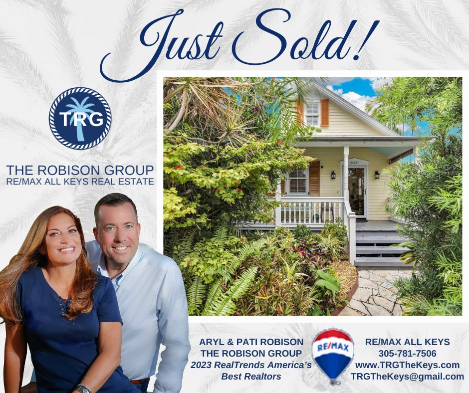TheRobisonGroup's tweet image. 💥Just Sold!💥 Congrats to our Seller!
📍 1409 Olivia St, Key West 
💲 1,100,000
🔹️2 Bed | 2.5 Bath  
Sold by Aryl &amp;amp; Pati Robison, The Robison Group, Re/Max All Keys TRGTheKeys.com
#floridakeysrealestate #floridakeys #keywest #keylargo  #islamorada  #therobisongroup