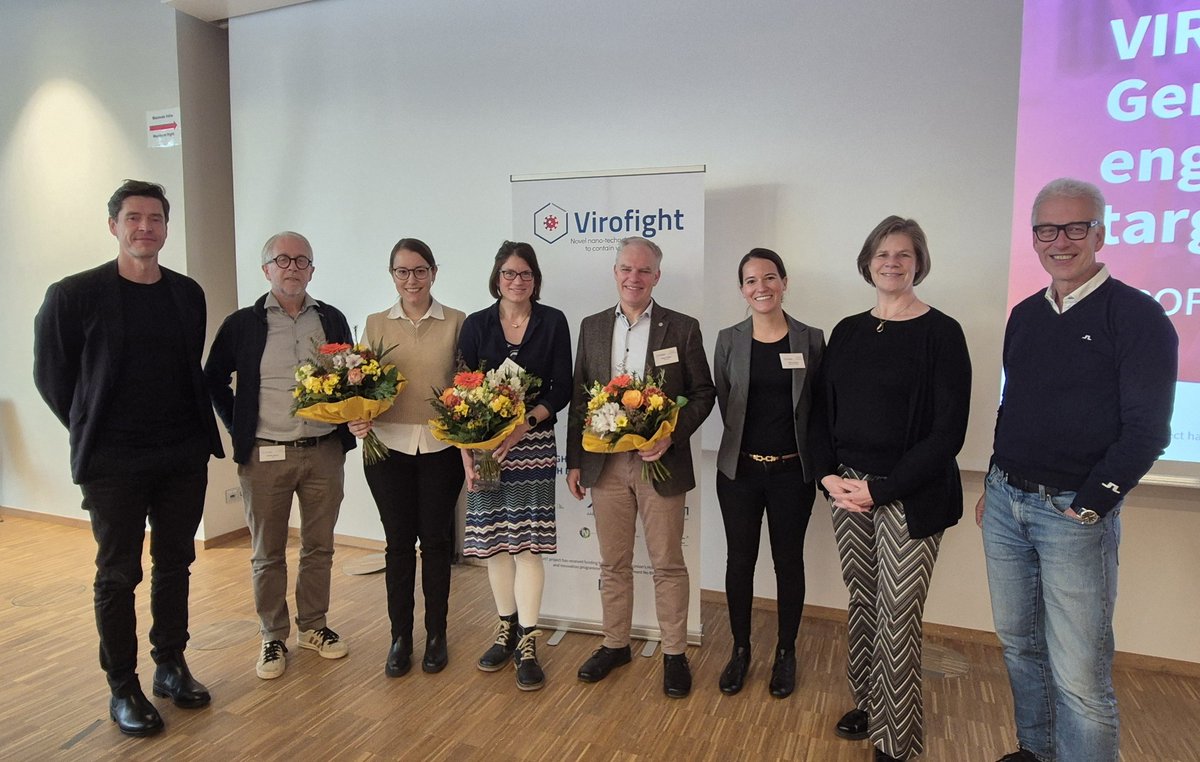 That's it 🥳  After an inspiring session filled with novel #antiviral approaches &amp; new concepts, we would like to thank🙏 all participants💫  especially our guest speakers for your inspiring talks &amp; exciting insights💡 you really complemented our #VirofightSymposium 🌟